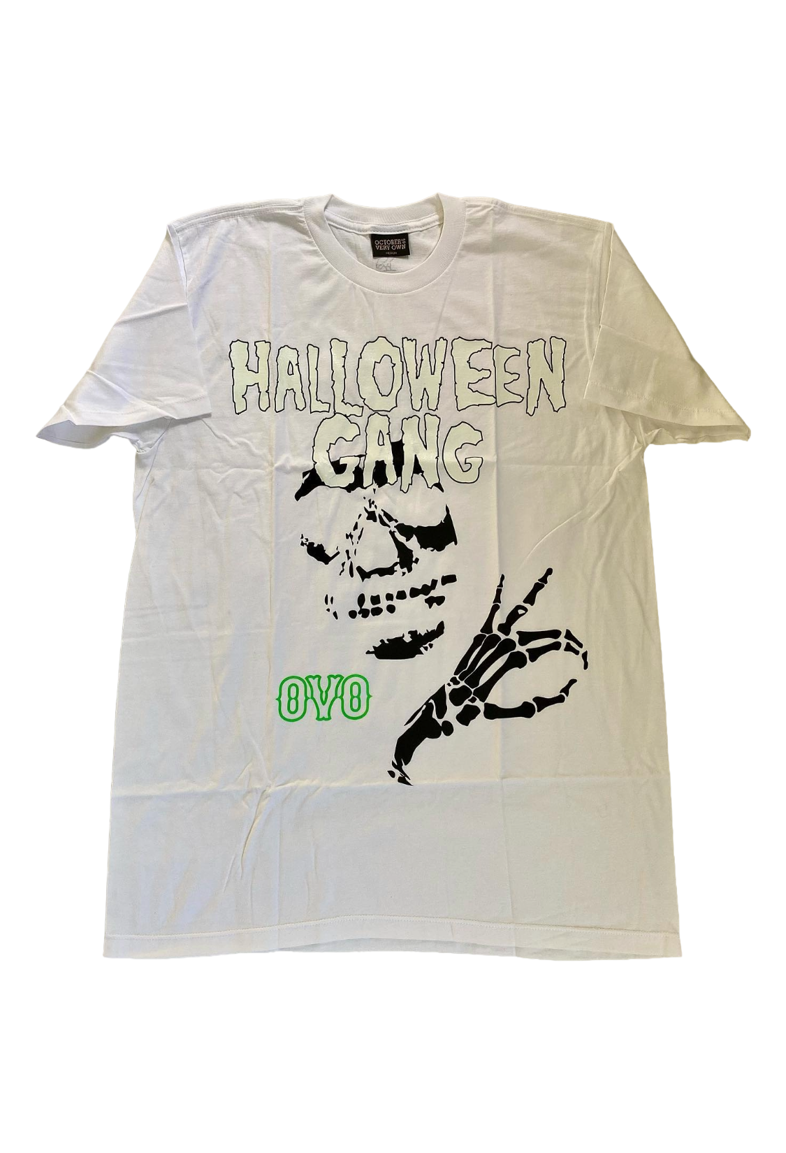 OVO Halloween Gang 6ix Sign Glow In Dark Tree 2015 - White