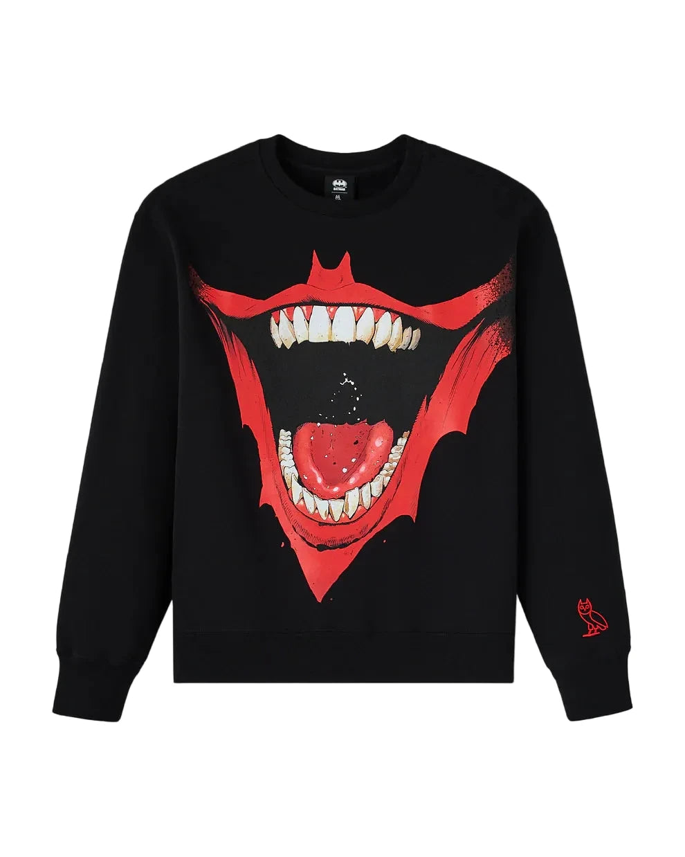 OVO x Batman x The Joker Bat Smile Crewneck