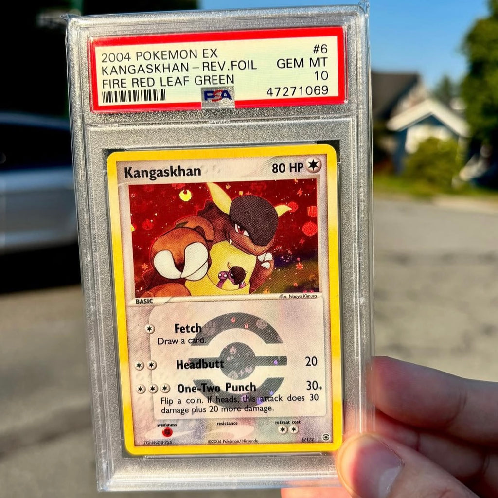 Pokémon Kangaskhan Reverse Holo PSA 10 GEM MT EX Fire Red & Leaf Green 2004