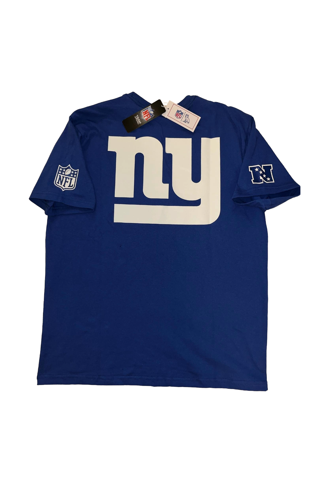 OVO x NFL New York Giants OG Owl Game Day Tee - Navy