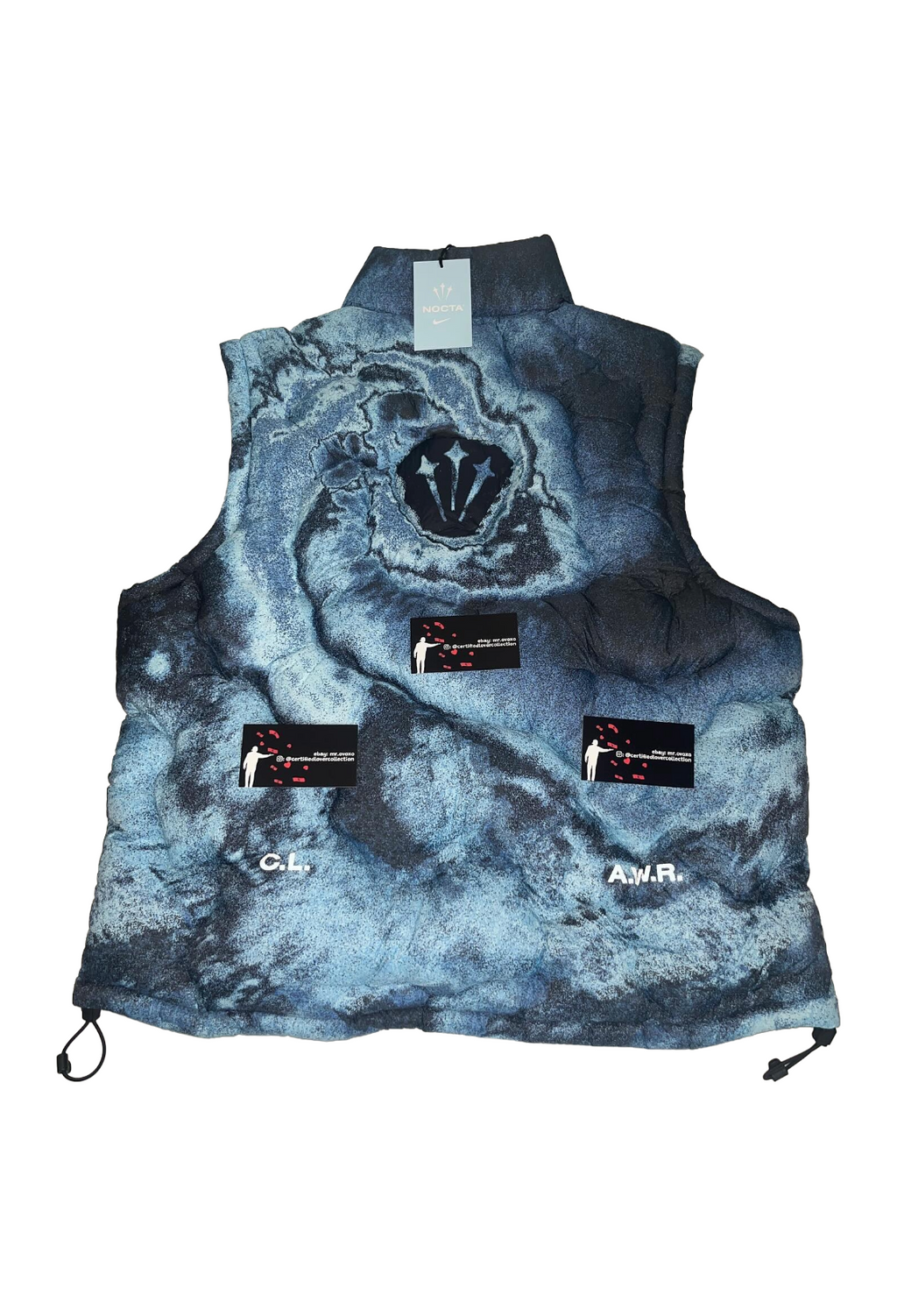 Nike x NOCTA Opal Tempest Puffer Vest - Blue