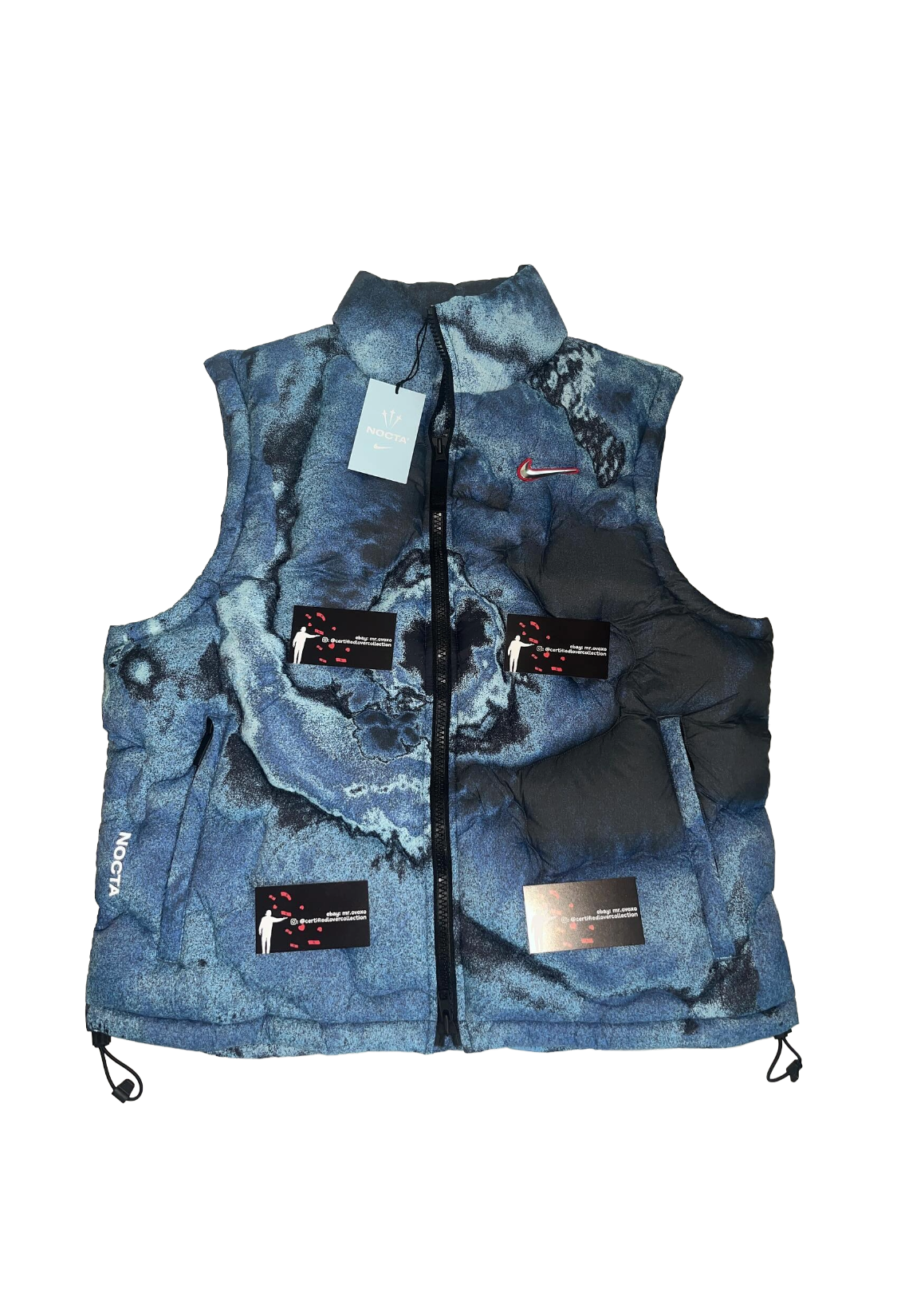 Nike x NOCTA Opal Tempest Puffer Vest - Blue