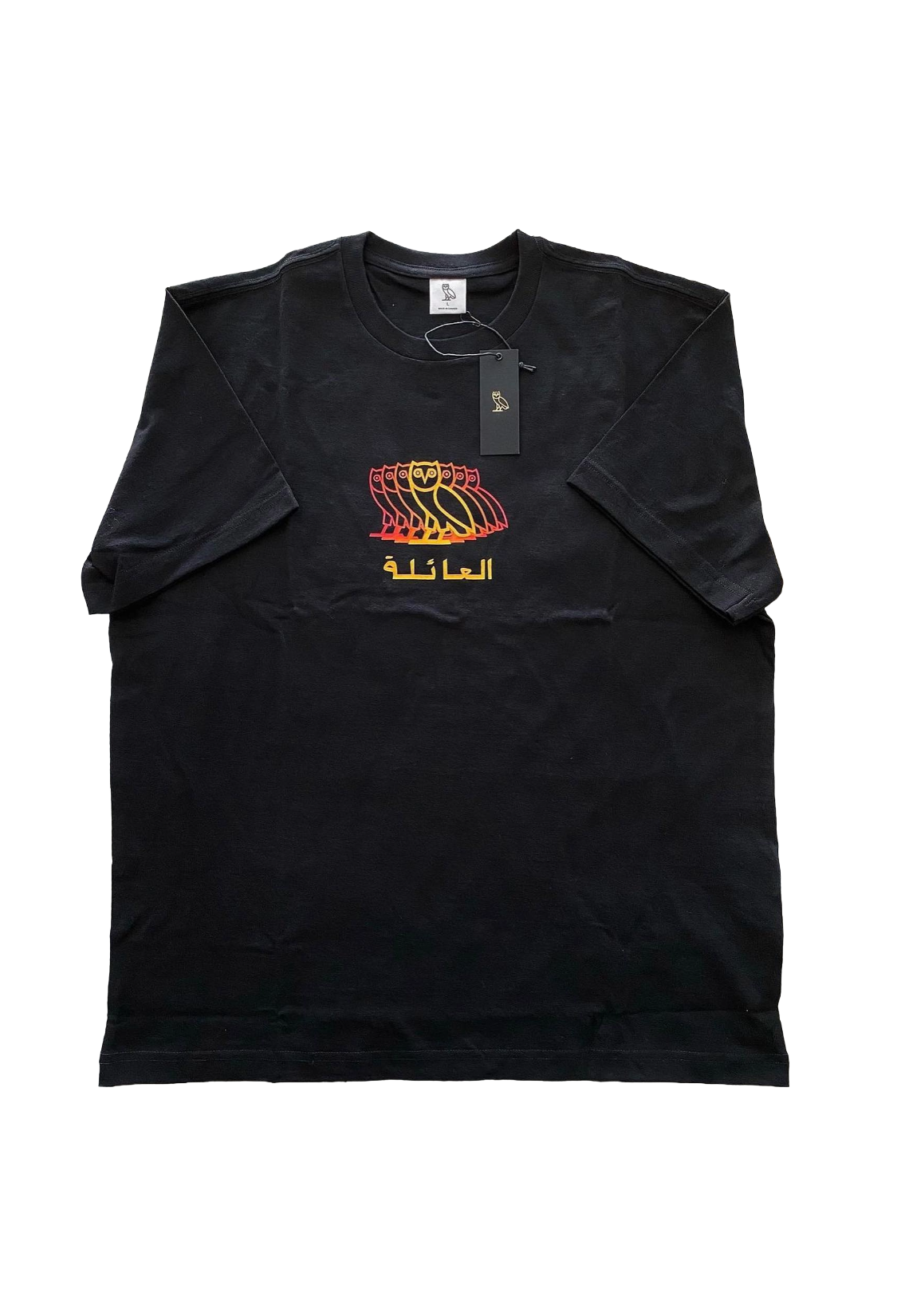 OVO Arabic Echo Family Tee - Black