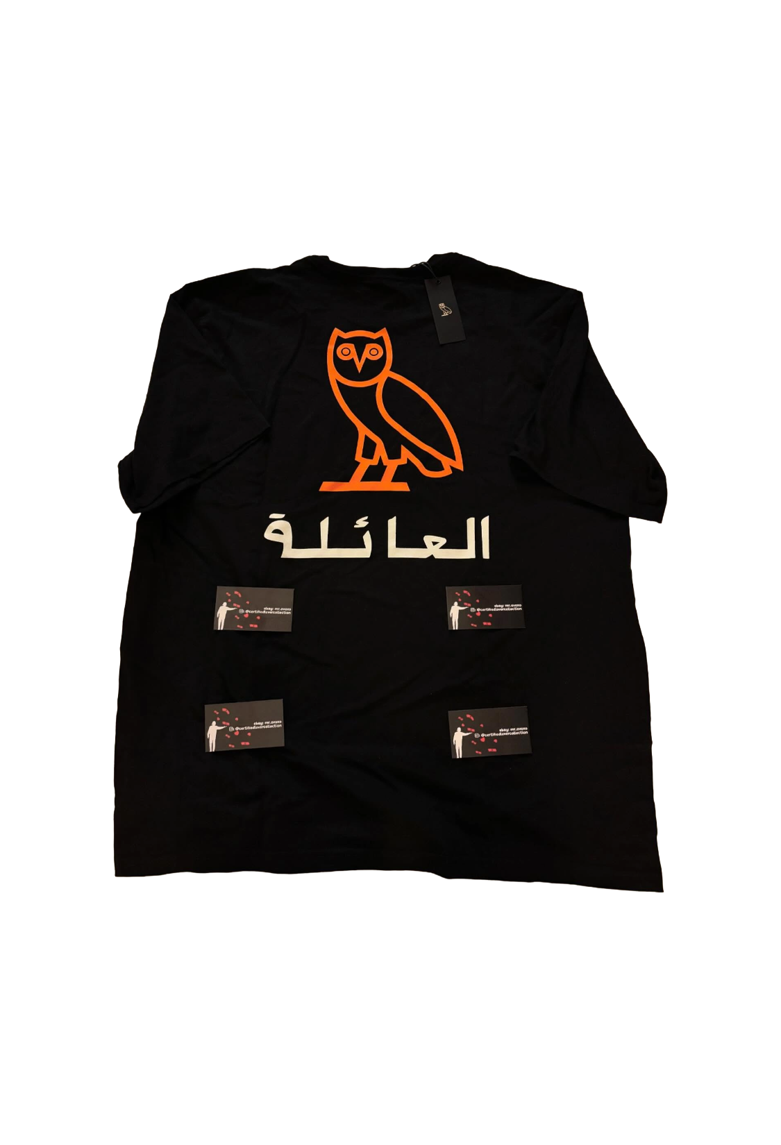 OVO Arabic Family Pocket Tee - Black