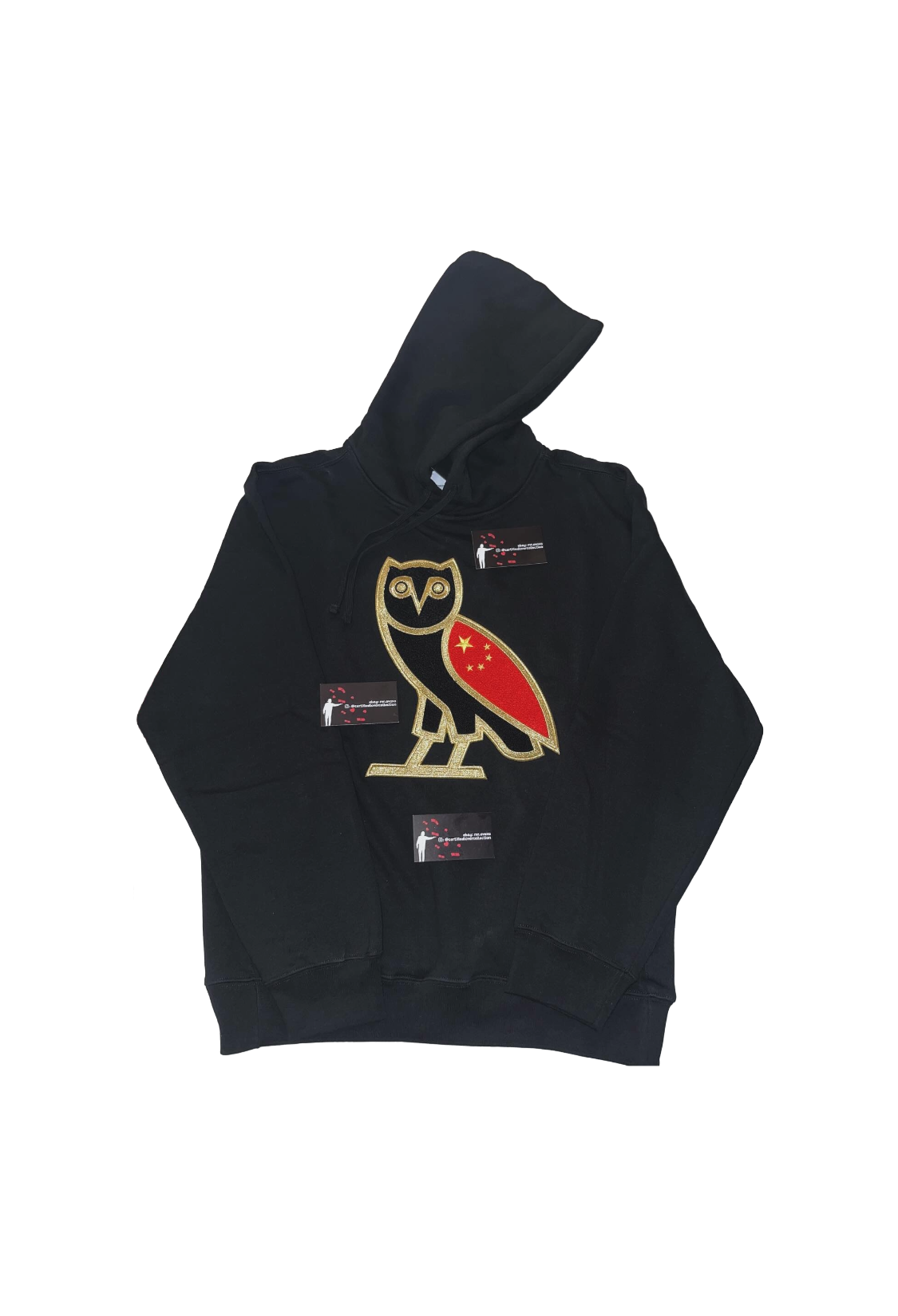 OVO China OG Owl Hoodie - Black