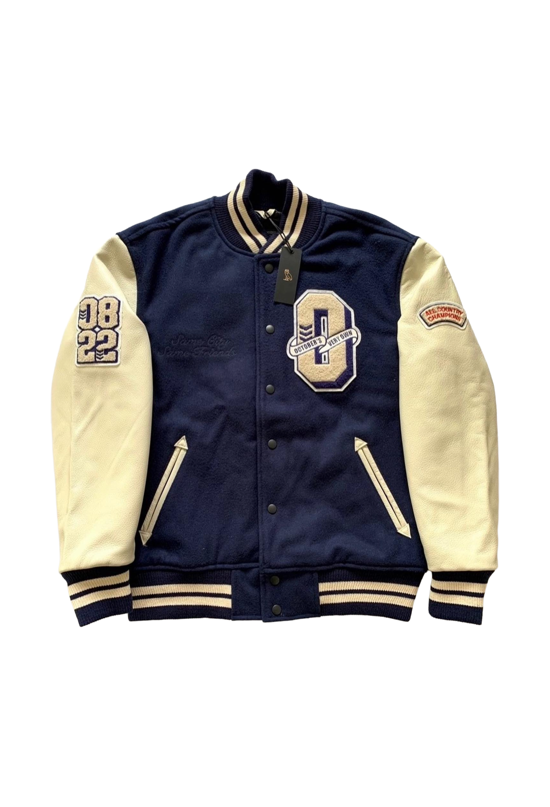 OVO Collegiate Varsity Jacket 2022 - Navy