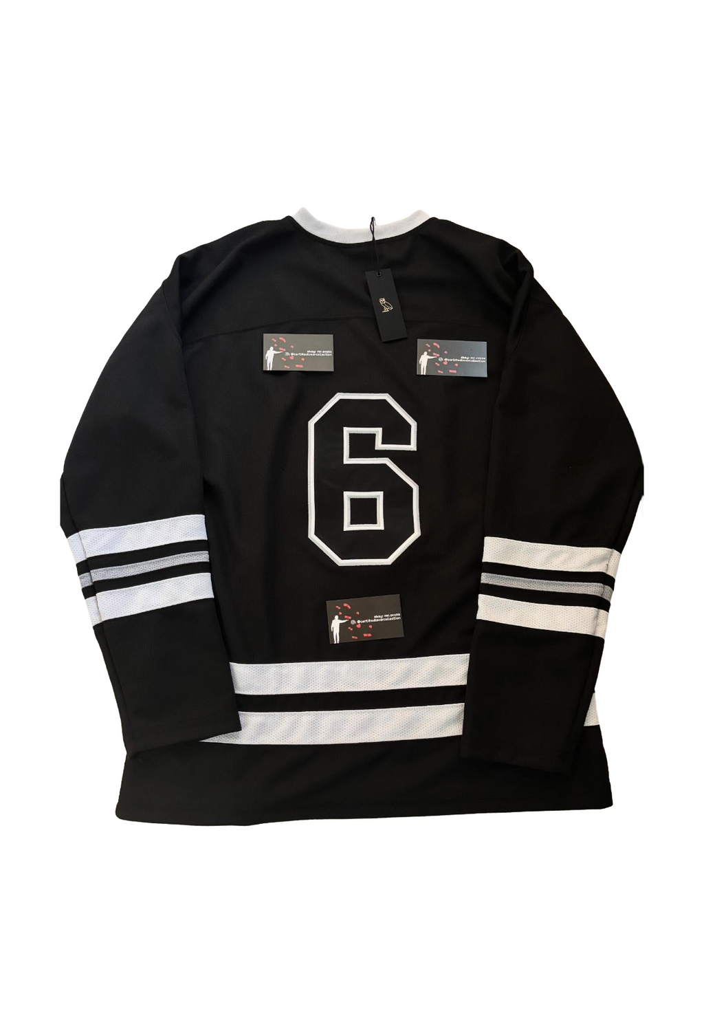 OVO Owl Hockey Jersey - Black