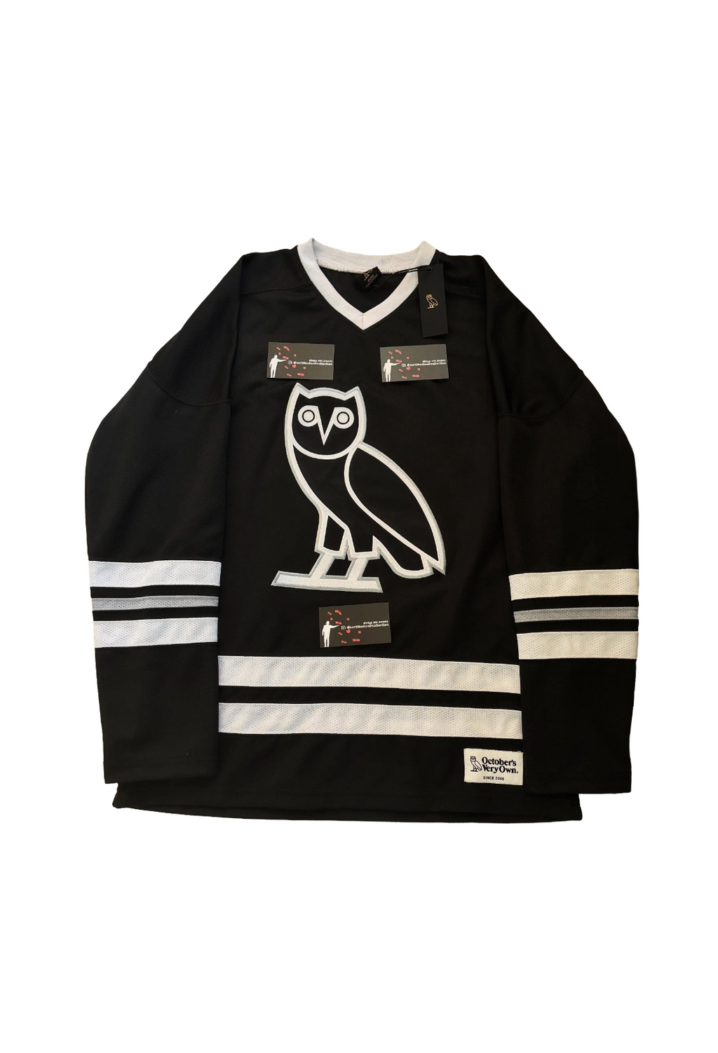 OVO Owl Hockey Jersey - Black