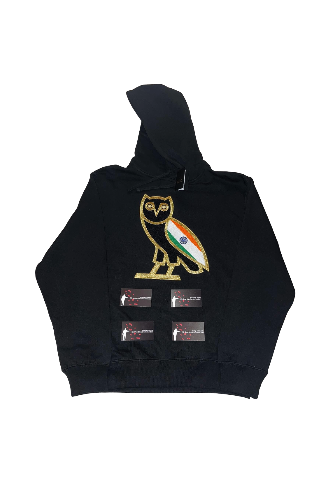 OVO India OG Owl Hoodie - Black
