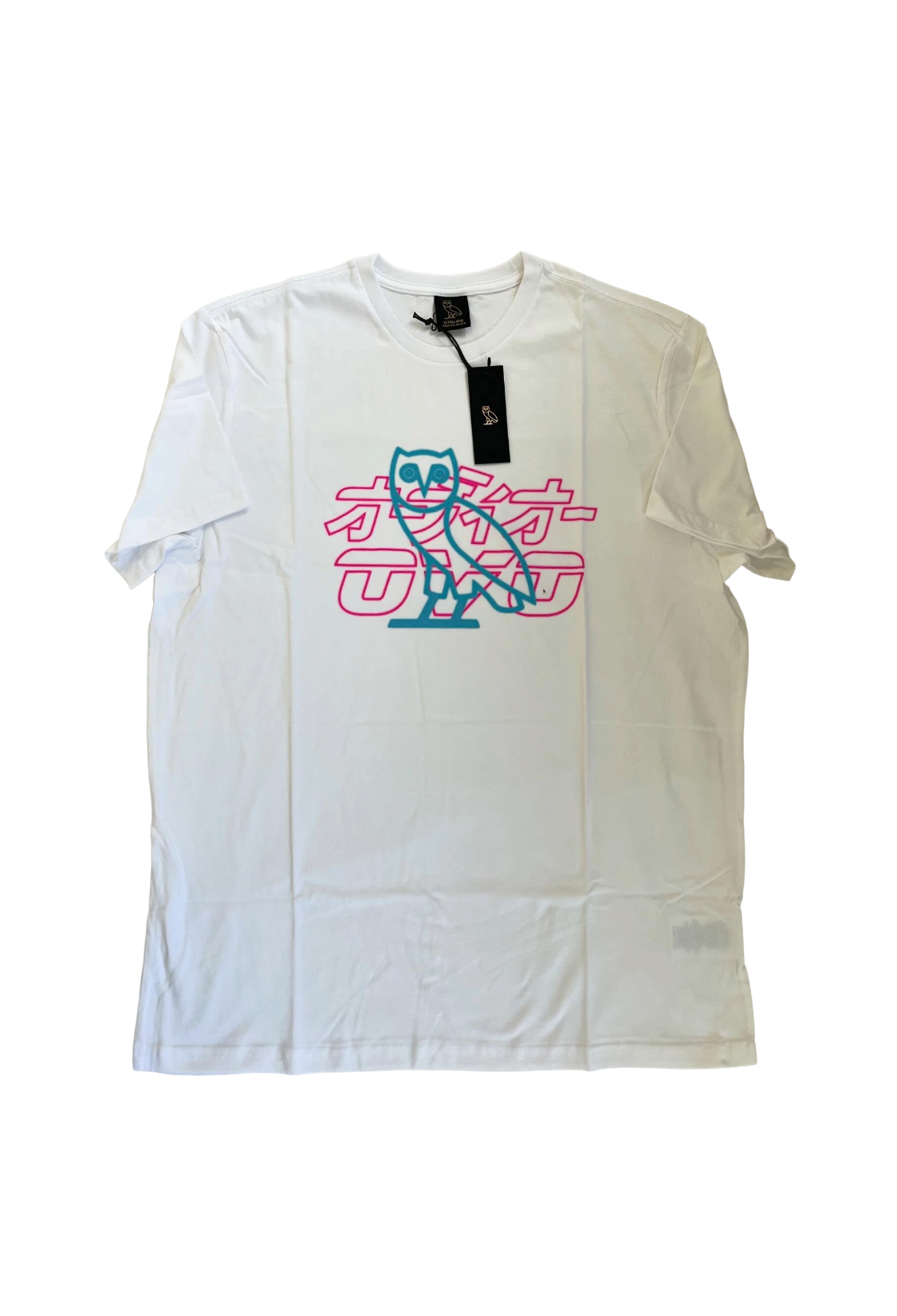 OVO Japanese Neon Lights Tee - White