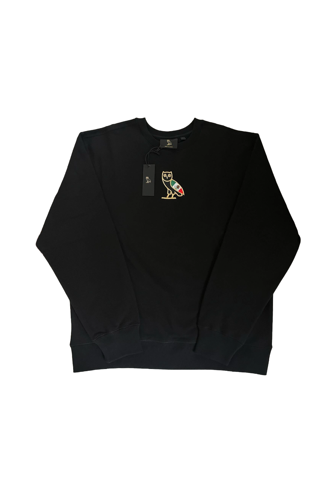OVO Mexico Mini OG Owl Crewneck - Black