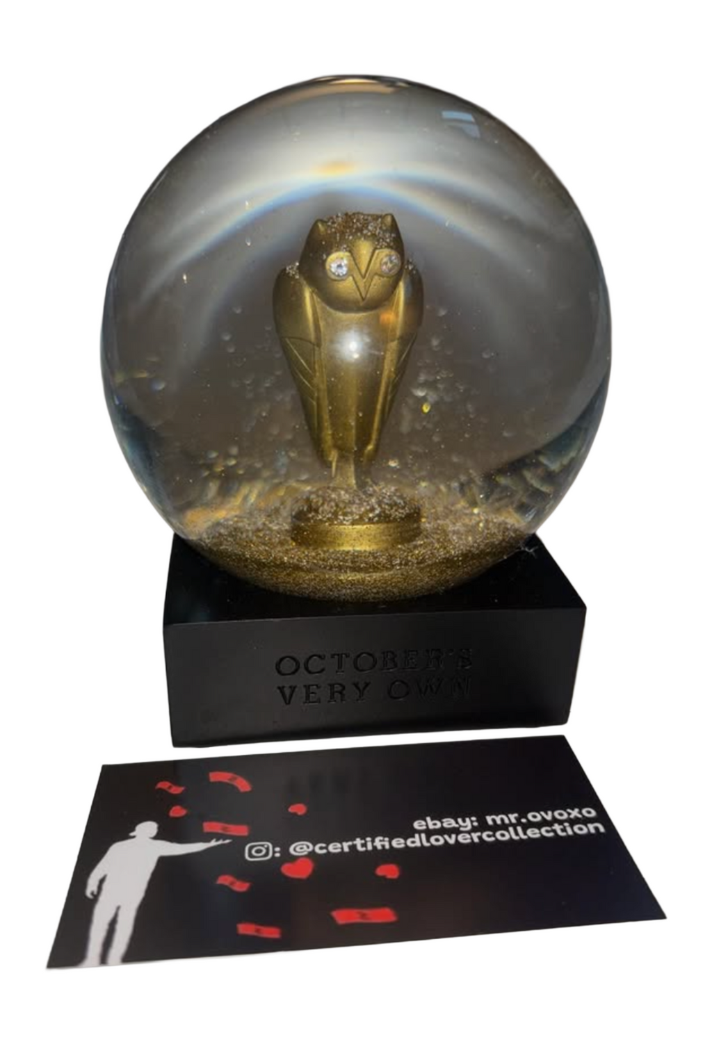 OVO Owl Snow Globe