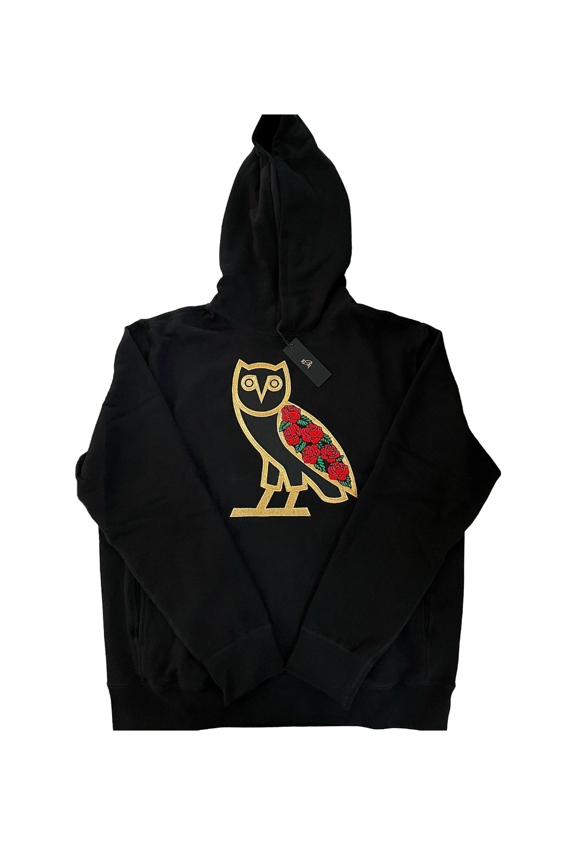 OVO Sandra’s Rose Valentine’s Exclusive OG Owl Hoodie - Black