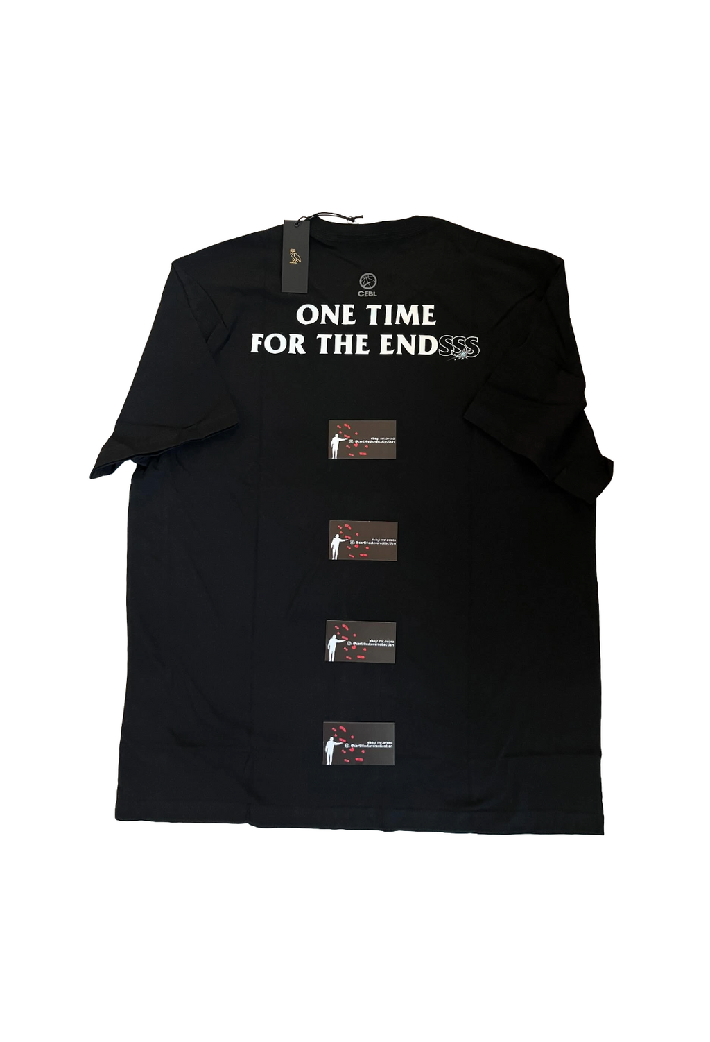 OVO x Scarborough Shooting Stars Ends Tee - Black
