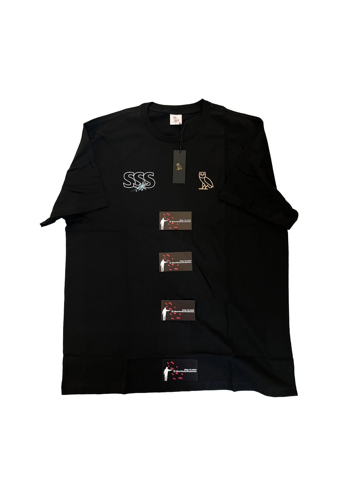 OVO x Scarborough Shooting Stars Ends Tee - Black
