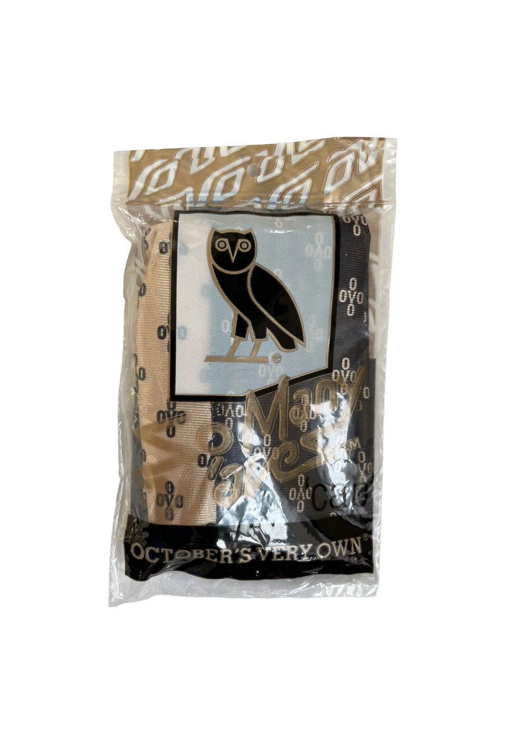 OVO X So Many Waves Durag Cap - Black/Gold