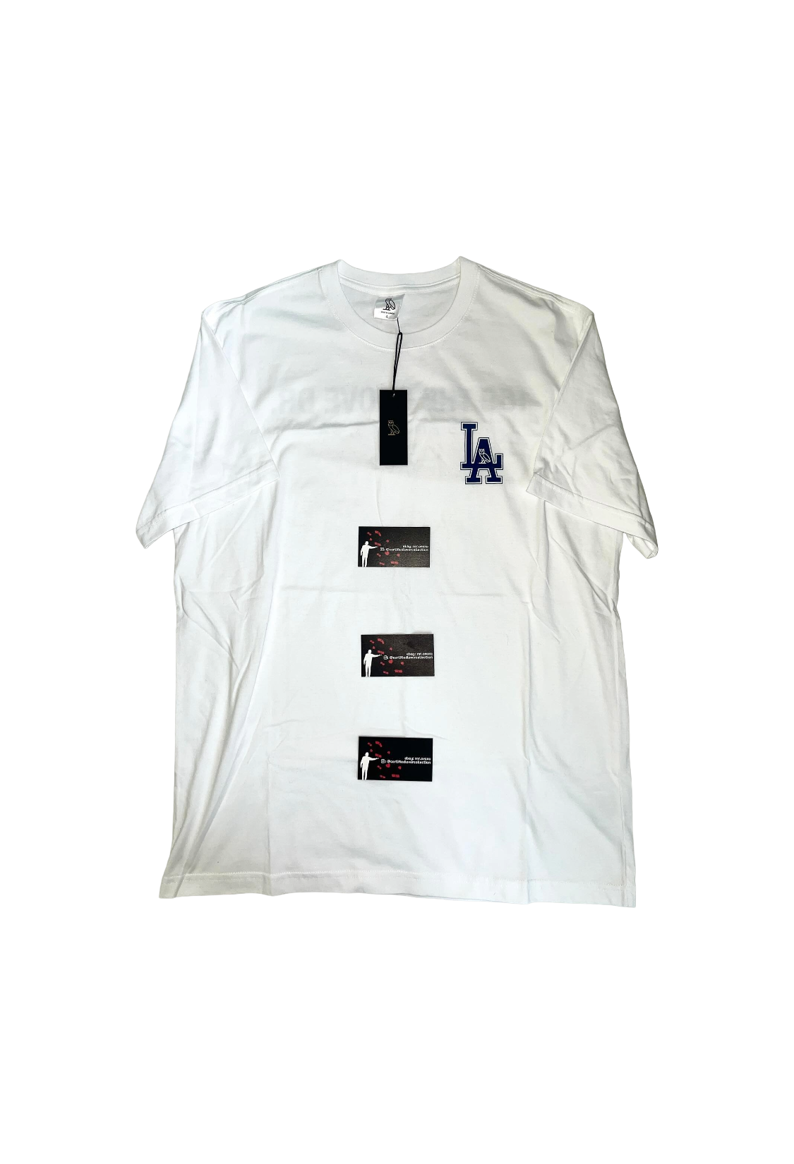 OVO The Grove LA Shop Exclusive Dodgers Themed Tee - White