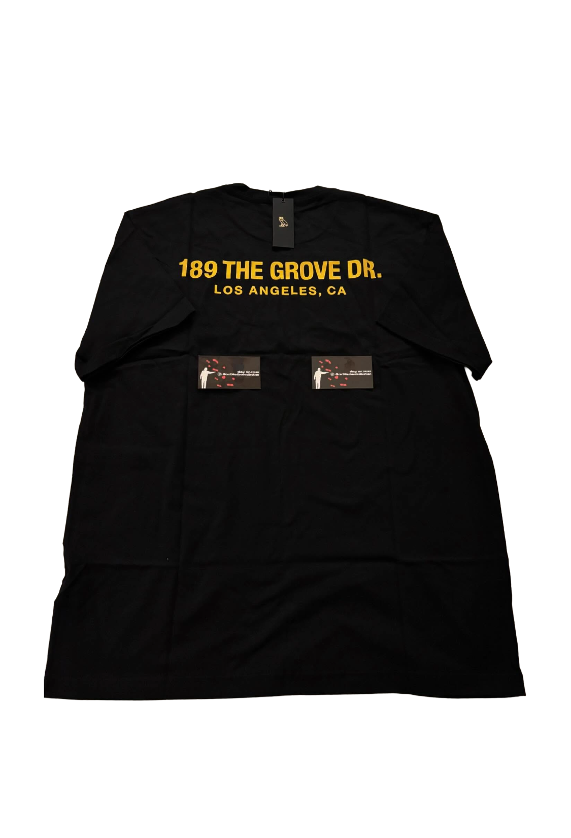 OVO The Grove LA Shop Exclusive Lakers Themed Tee - Black