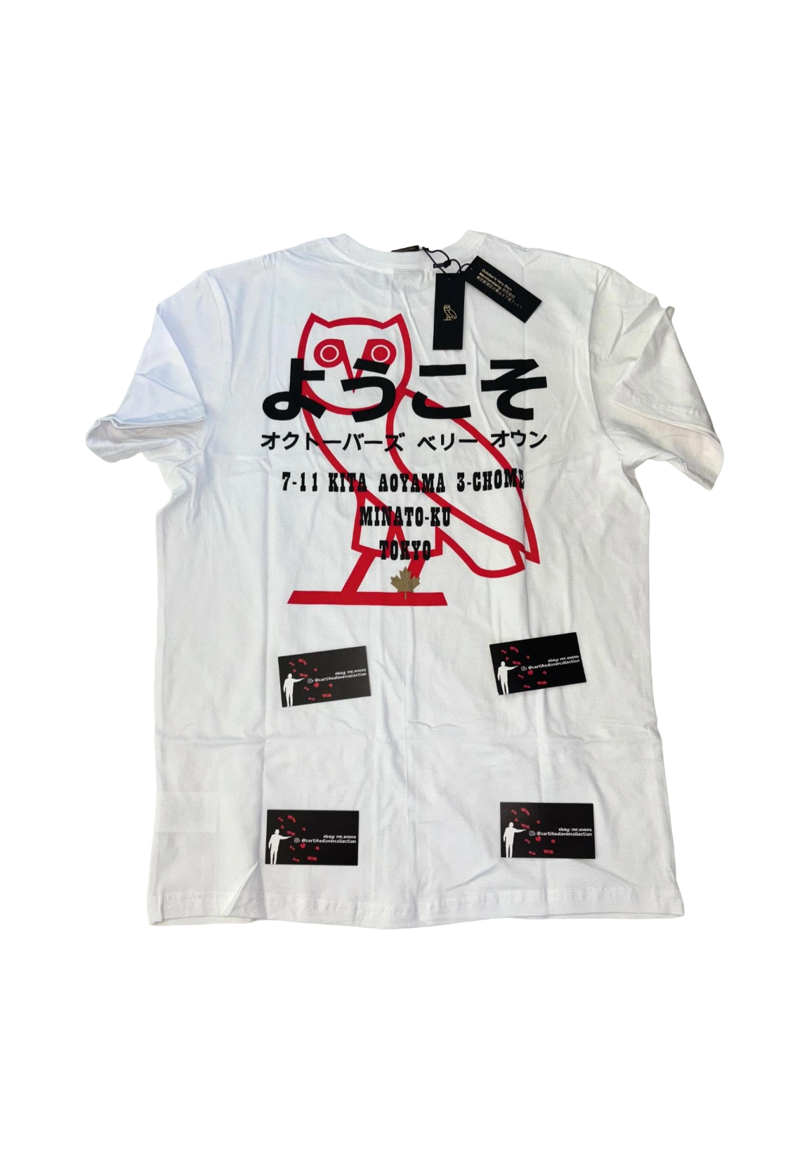 OVO Tokyo Japan Exclusive Tee 2019 - White