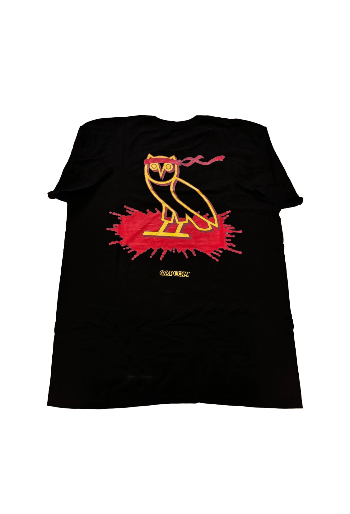 OVO x Capcom Drake Vs Lil Wayne Tour Street Fighter Tee 2014 - Black