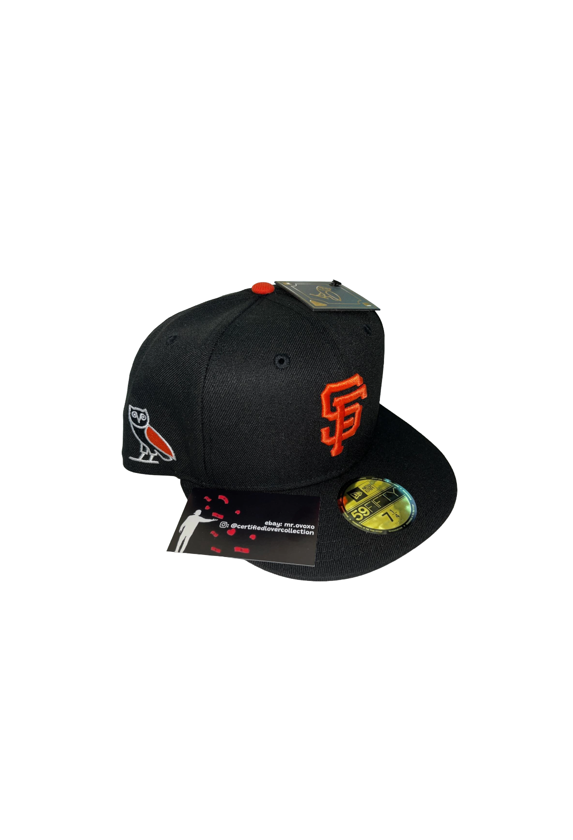 OVO X MLB x 59Fifty San Francisco Giants Fitted Hat