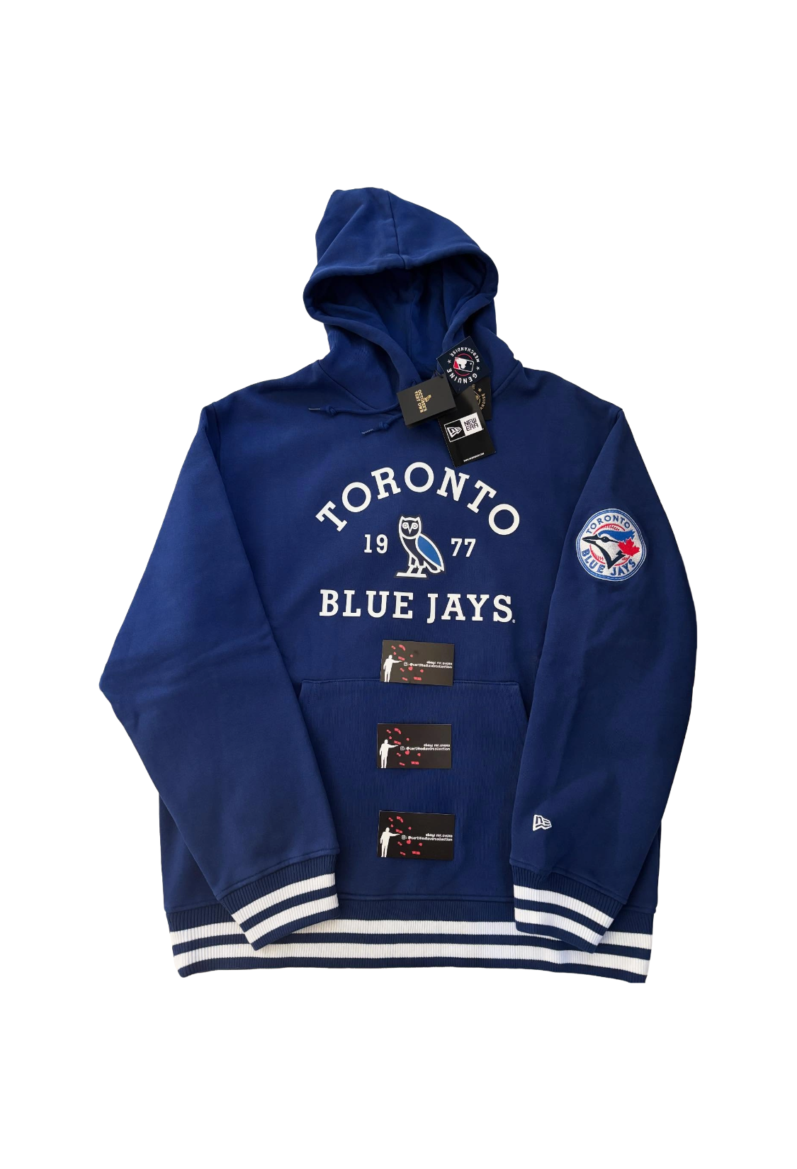 OVO x MLB Toronto Blue Jays Hoodie - Navy