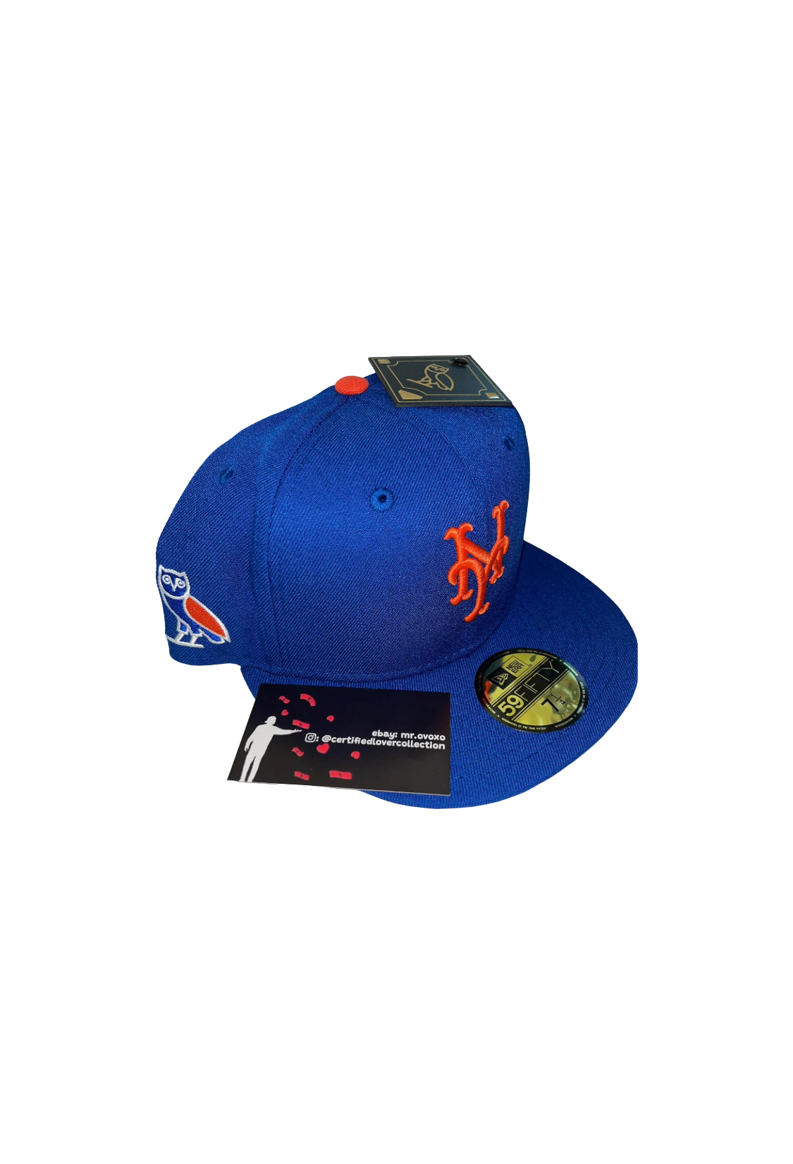 OVO X MLB X 59Fifty New York Mets Fitted Hat