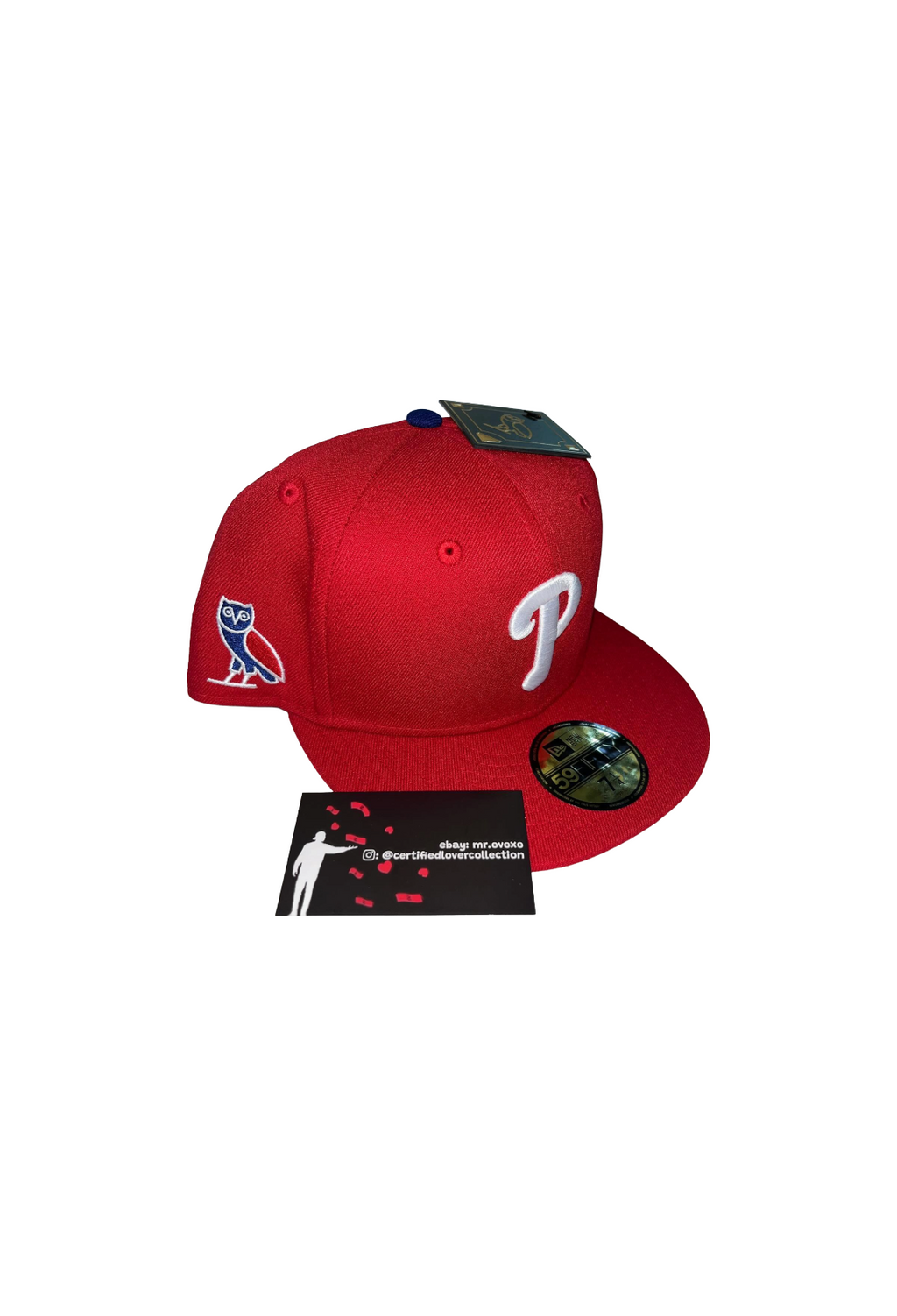 OVO X MLB X 59Fifty Philadelphia Phillies Fitted Hat