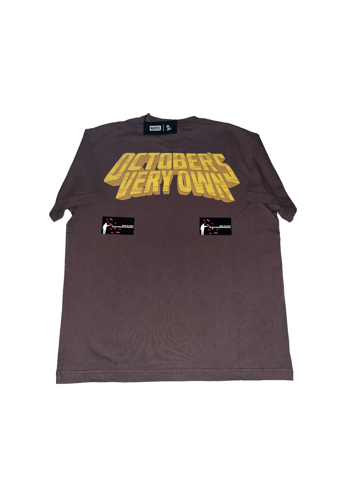 OVO X Marvel Hulk Graphic Masthead Tee