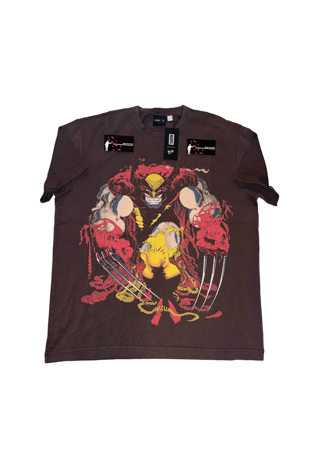 OVO X Marvel Hulk Graphic Masthead Tee