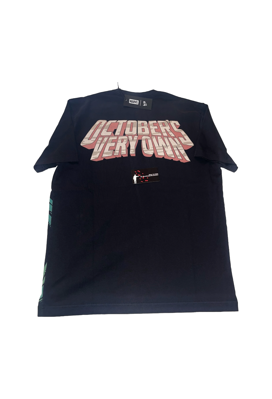 OVO x Marvel Dr. Doom Graphic Masthead Tee - Black