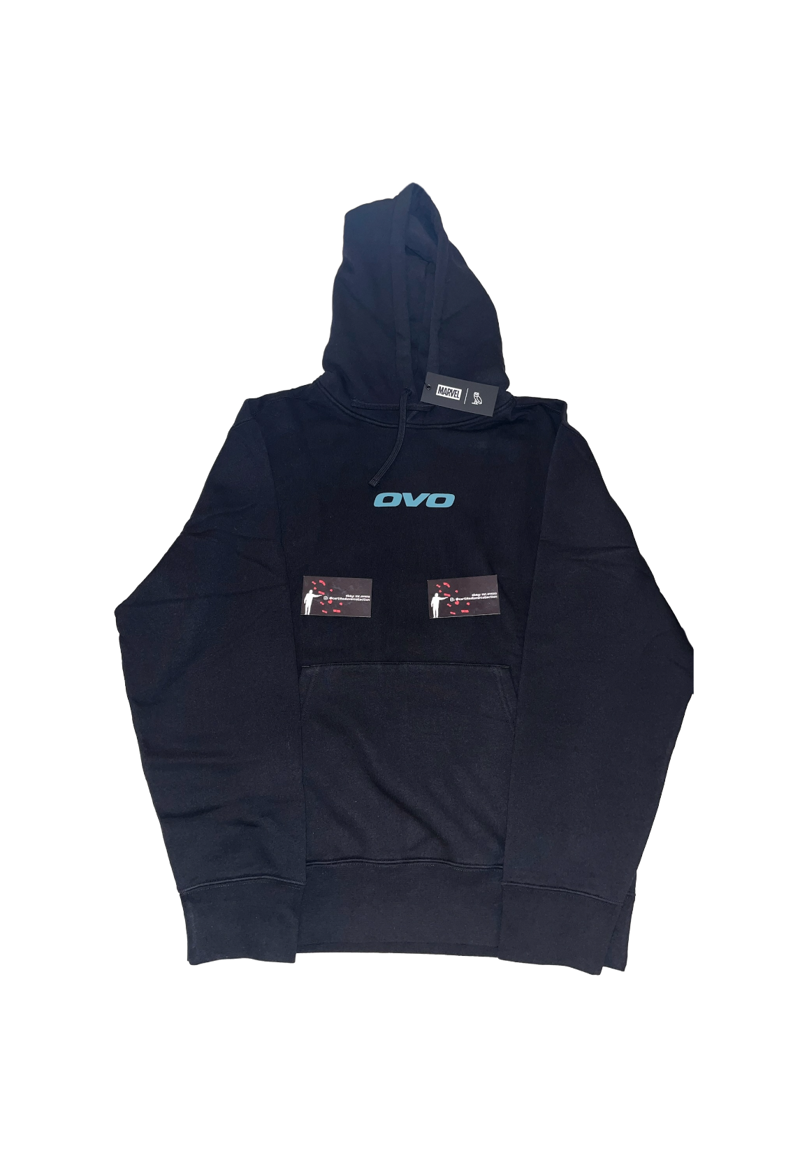 OVO x Marvel Wolverine Hoodie - Black