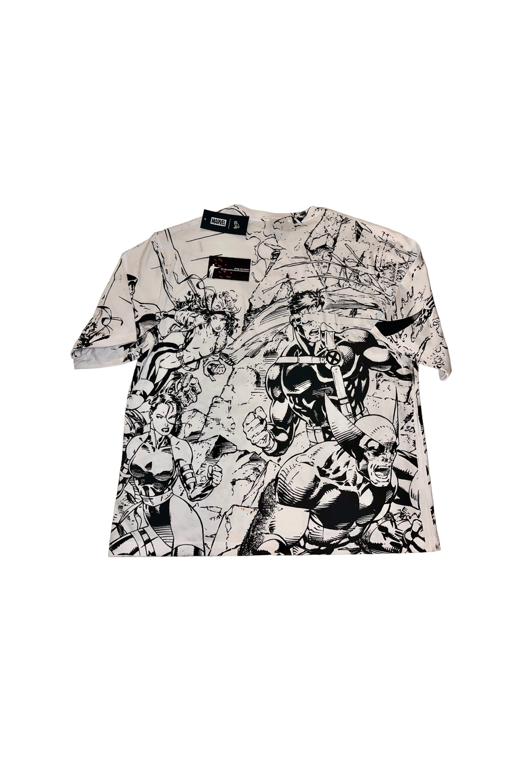 OVO x Marvel X-Men Splash Page Tee - White