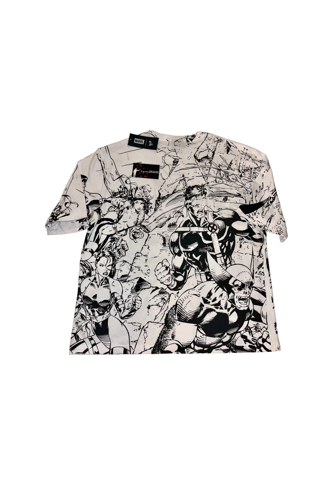 OVO x Marvel X-Men Splash Page Tee - White