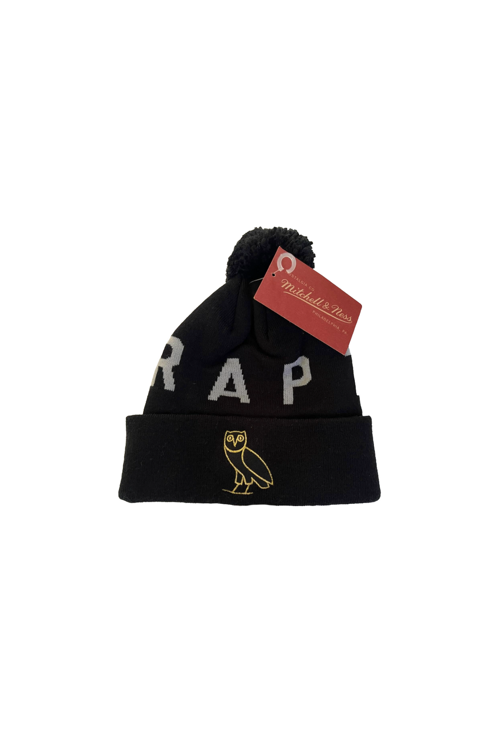 OVO X Mitchell & Ness X Raptors ‘R A P T O R S’ Beanie 2015
