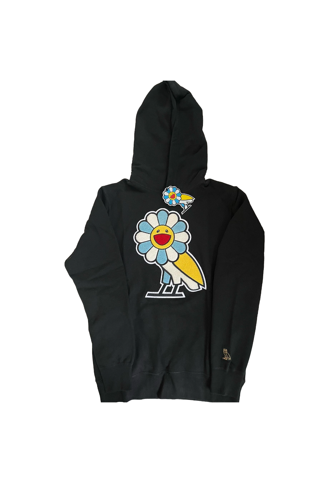 OVO x Murakami OG Owl Hoodie - Black