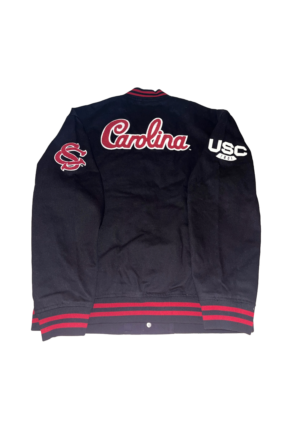 OVO x NCAA South Carolina Gamecocks Varsity Jacket - Black