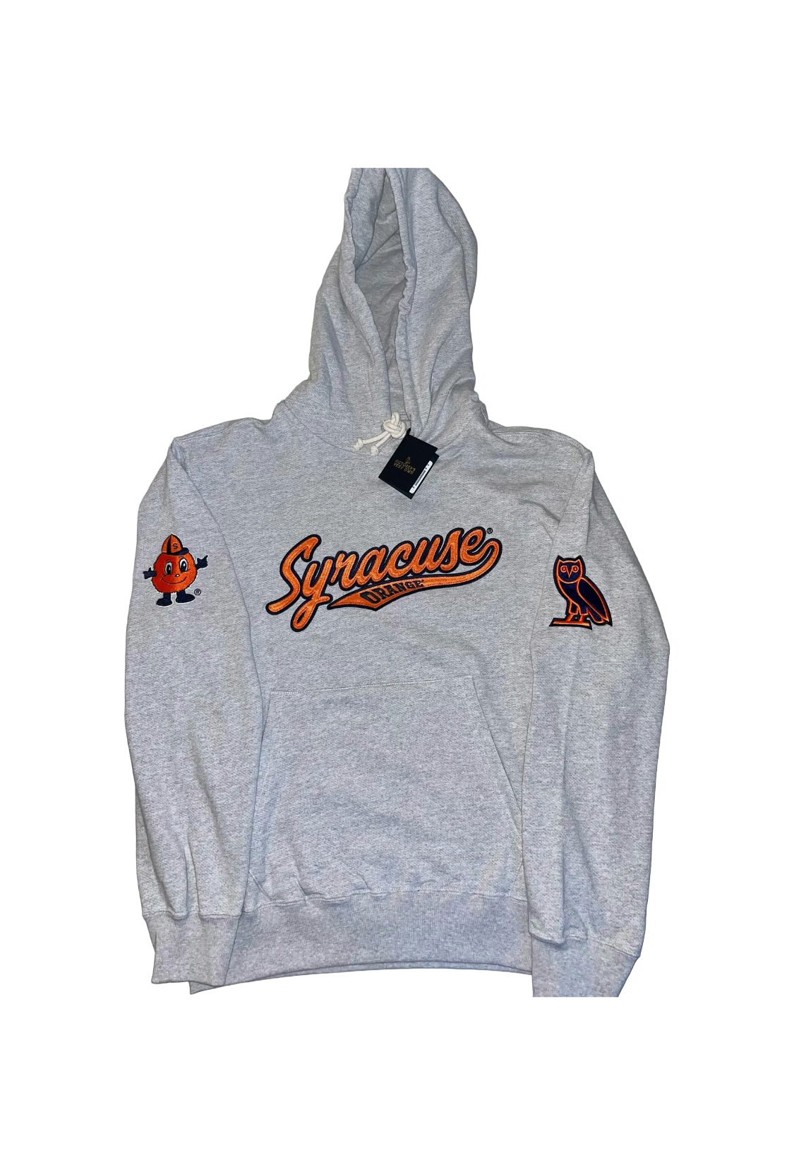 OVO x NCAA Syracuse Orange Hoodie - Grey