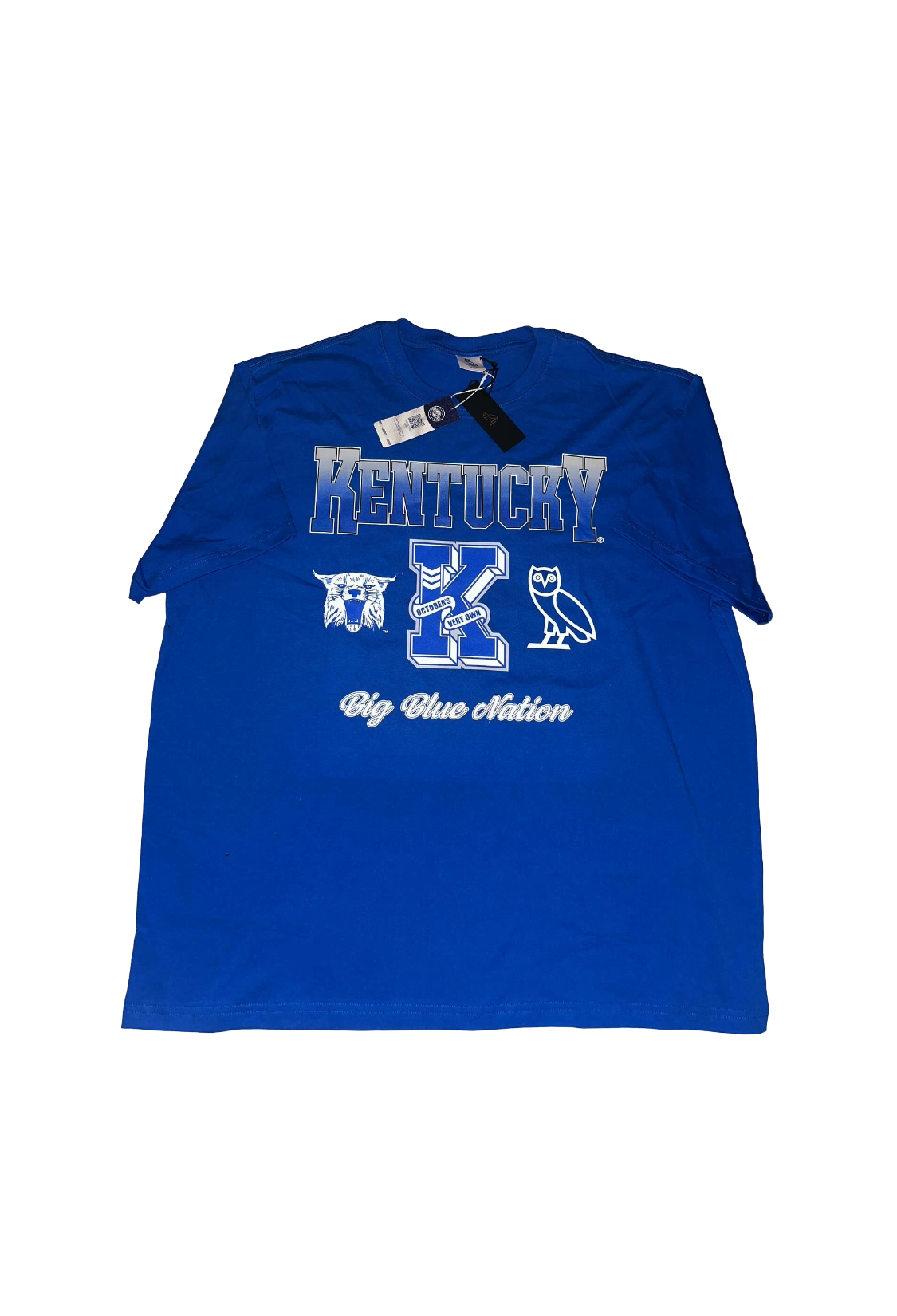 OVO x NCAA Kentucky Wildcats Tee - Blue
