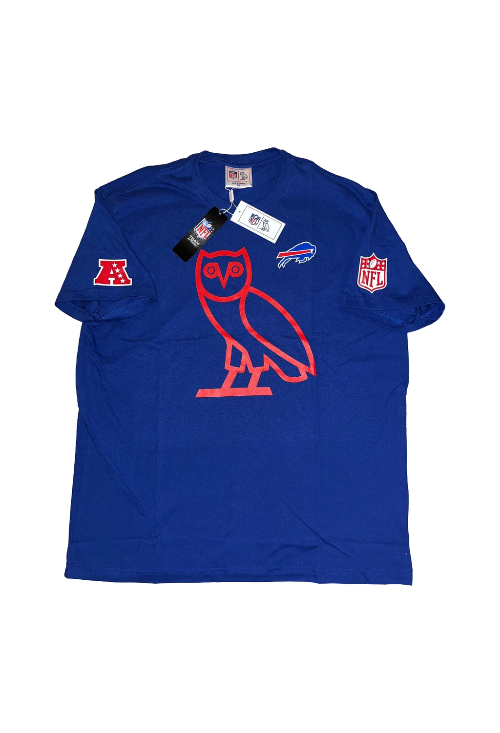 OVO x NFL Buffalo Bills OG Owl Game Day Tee - Blue