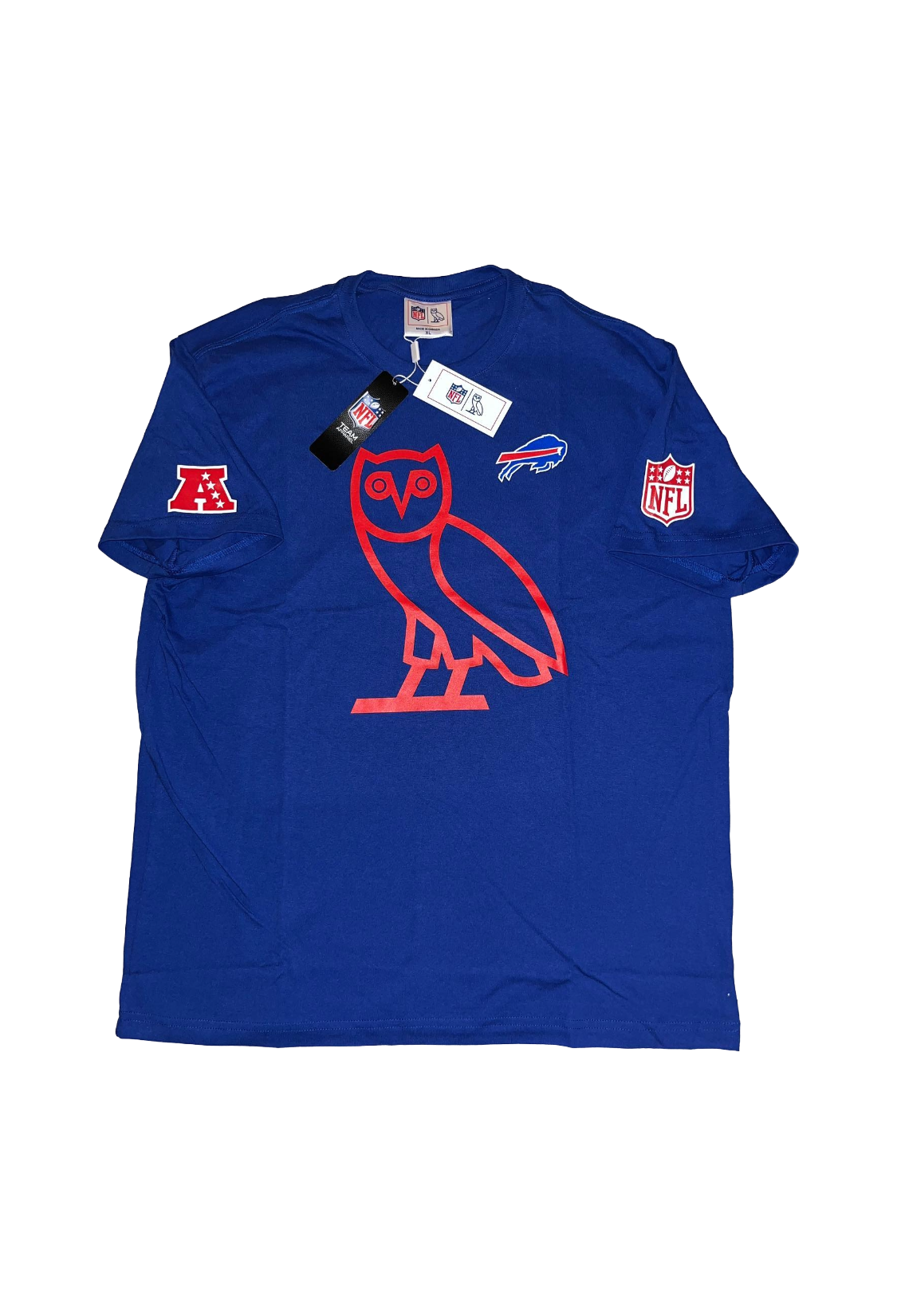 OVO x NFL Buffalo Bills OG Owl Game Day Tee - Blue