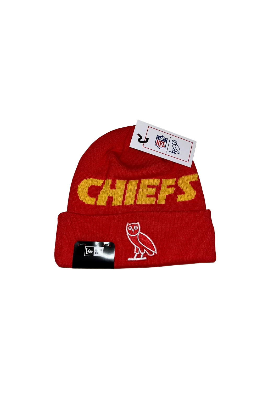 OVO X NFL Kansas City Chiefs Knit Hat Beanie