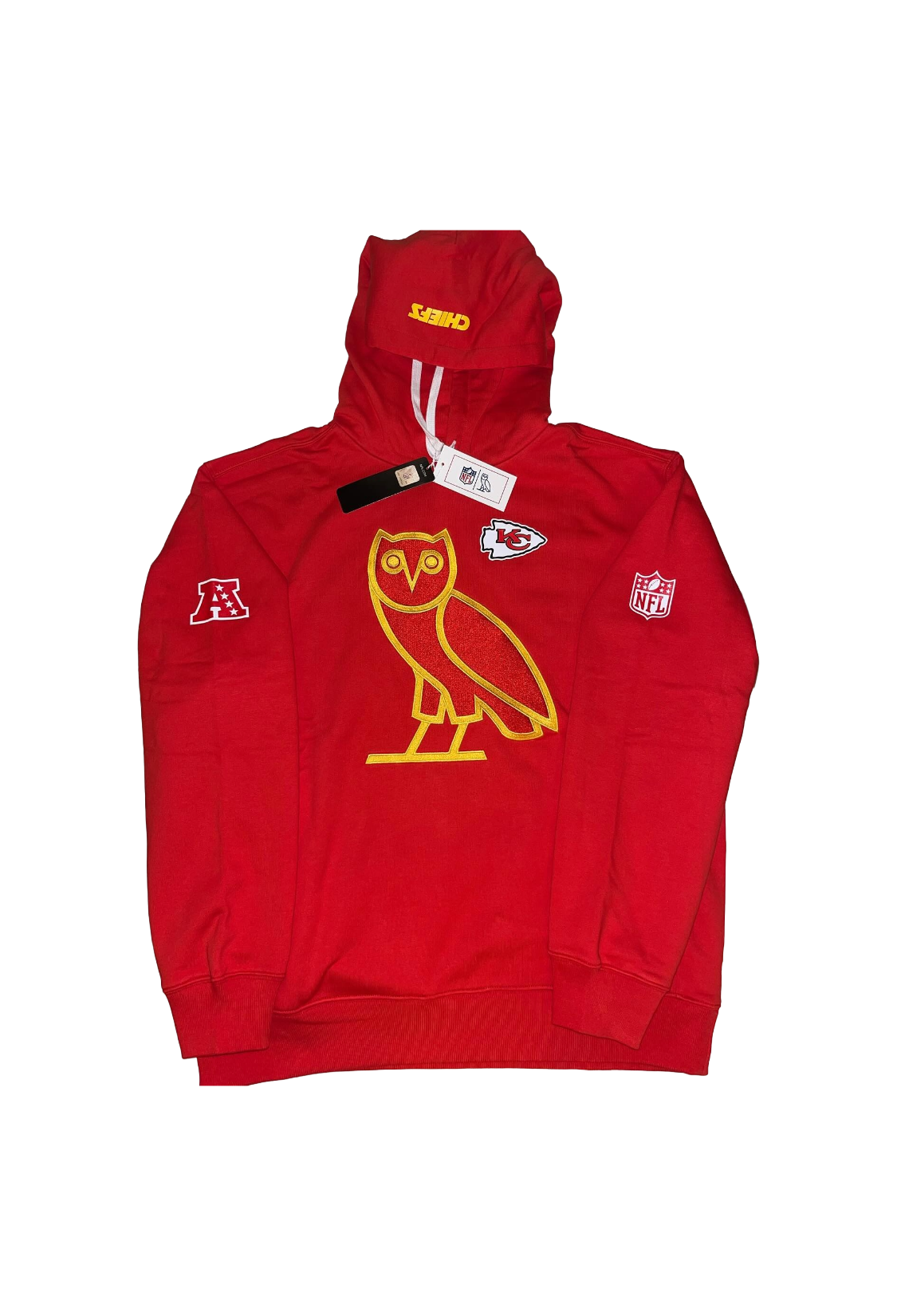 OVO x NFL Chiefs Hoodie - Red