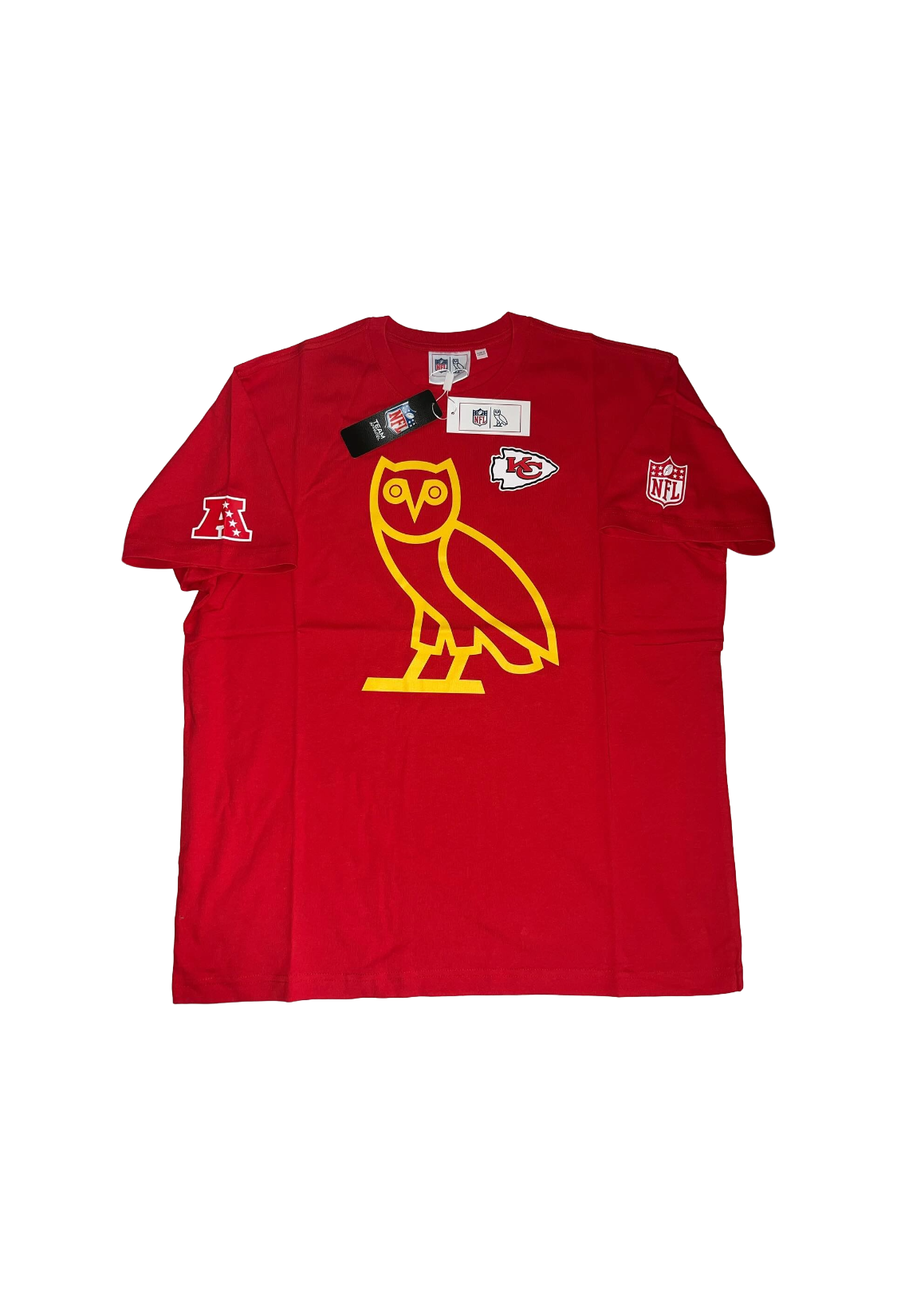 OVO X NFL Kansas Chiefs OG Owl Tee