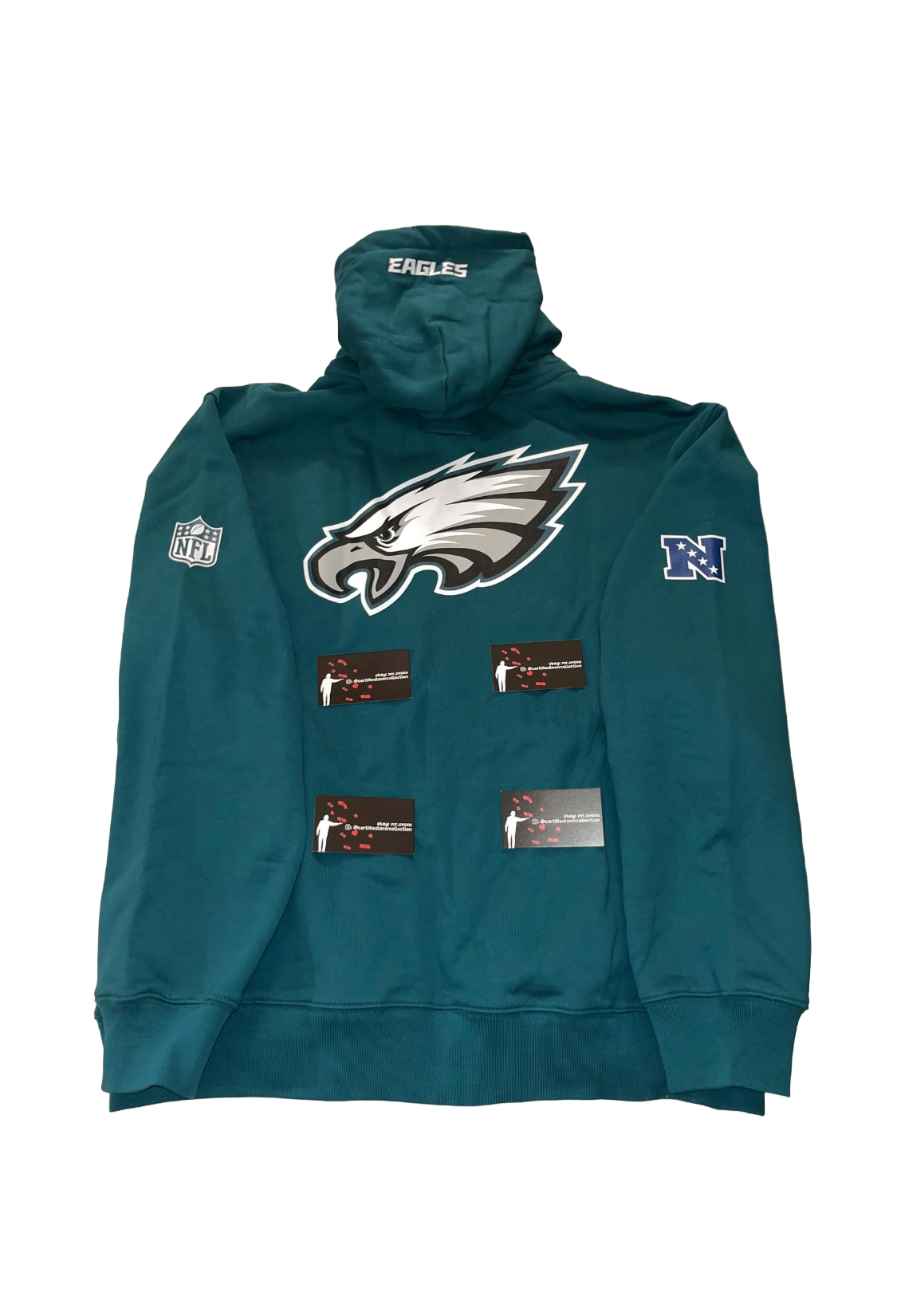 OVO x NFL Philadelphia Eagles OG Owl Hoodie - Green