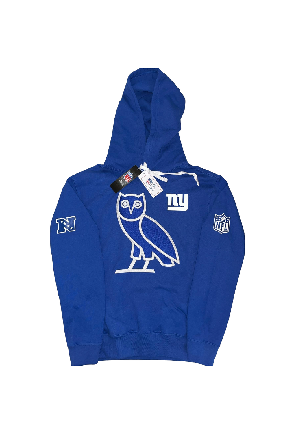 OVO x NFL Giants OG Owl Hoodie - Navy