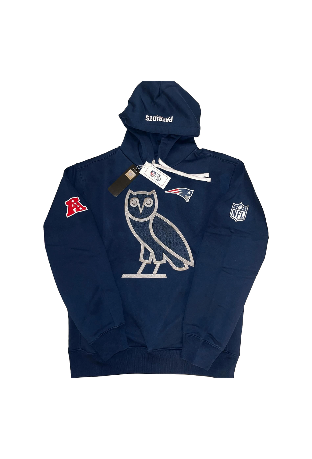 OVO x NFL New England Patriots Hoodie - Navy