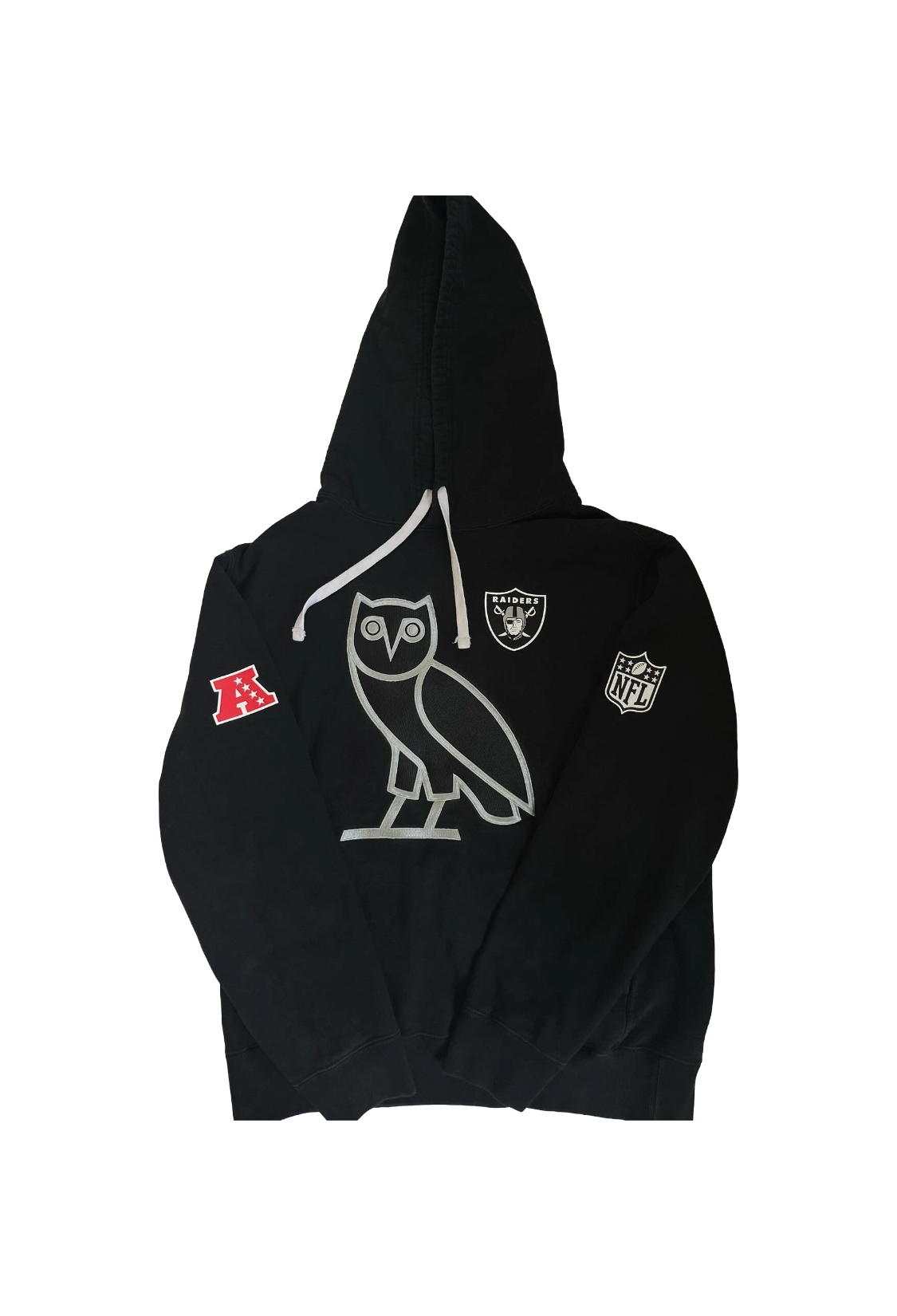 OVO x NFL Raiders OG Owl Hoodie - Black