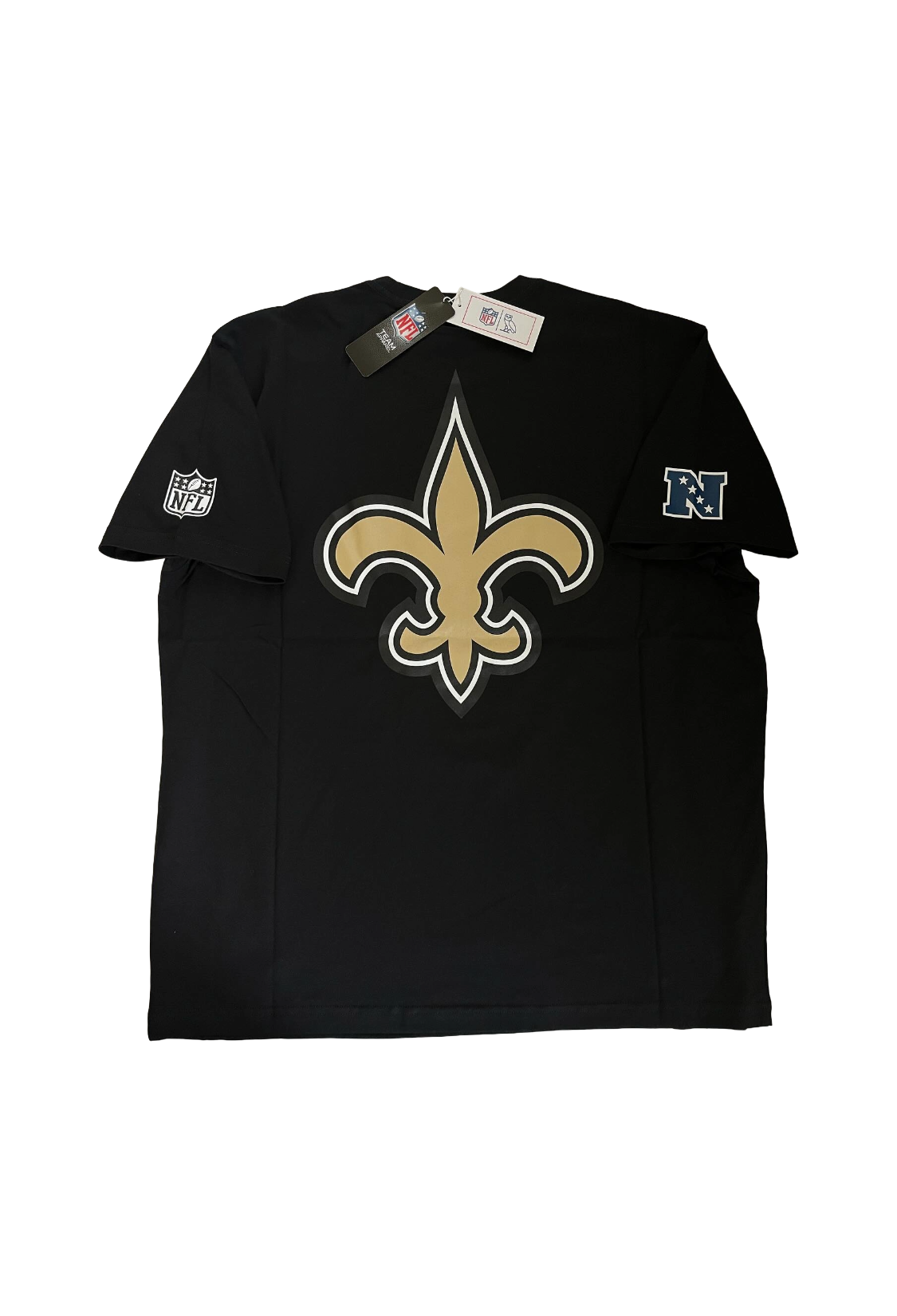 OVO x NFL New Orleans Saints OG Owl Game Day Tee - Black