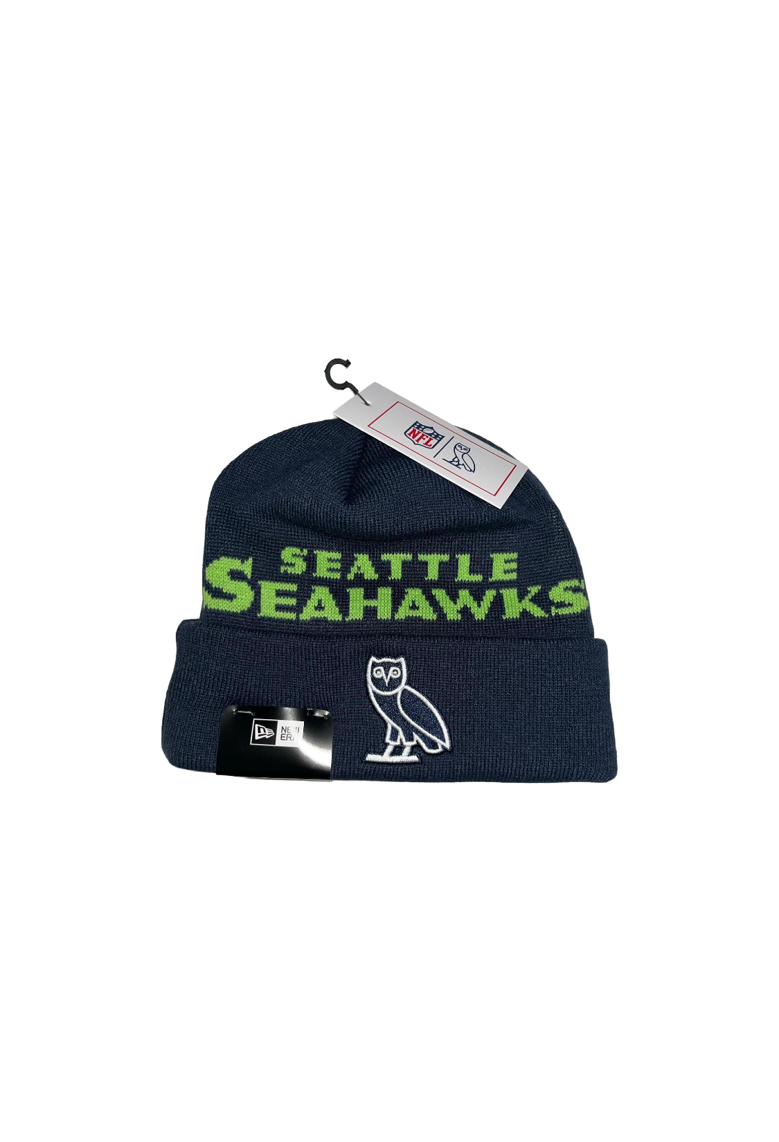 OVO X NFL Seattle Seahawks Knit Hat Beanie